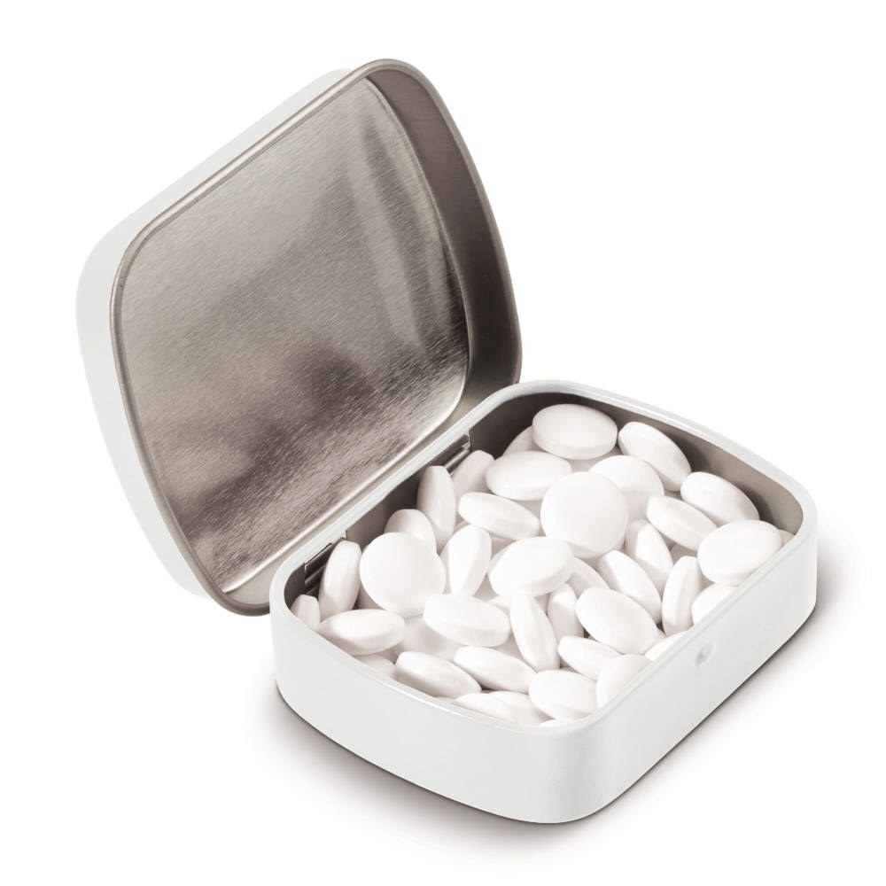 Mini tin peppermint box