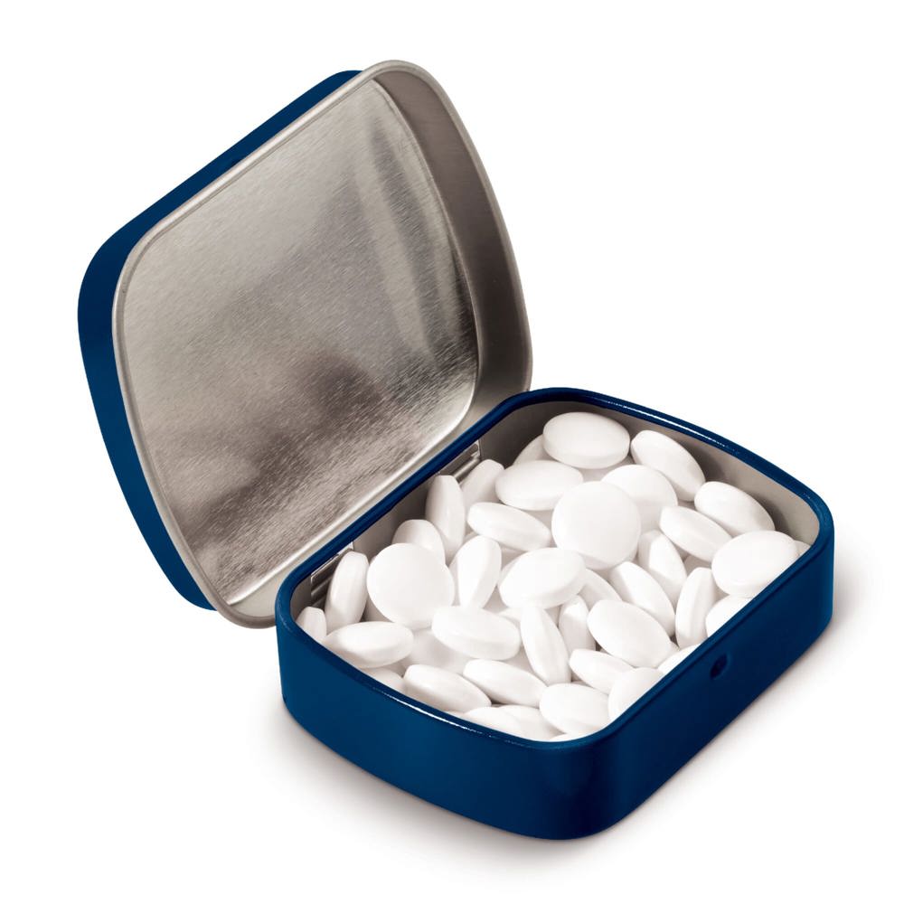 Mini tin peppermint box