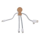 Xoopar Mr. Bio Cork Charging Cable