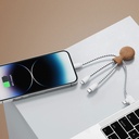 Xoopar Mr. Bio Cork Charging Cable