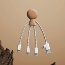 Xoopar Mr. Bio Cork Charging Cable