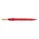 23" Impact AWARE™ RPET 190T auto open bamboo umbrella